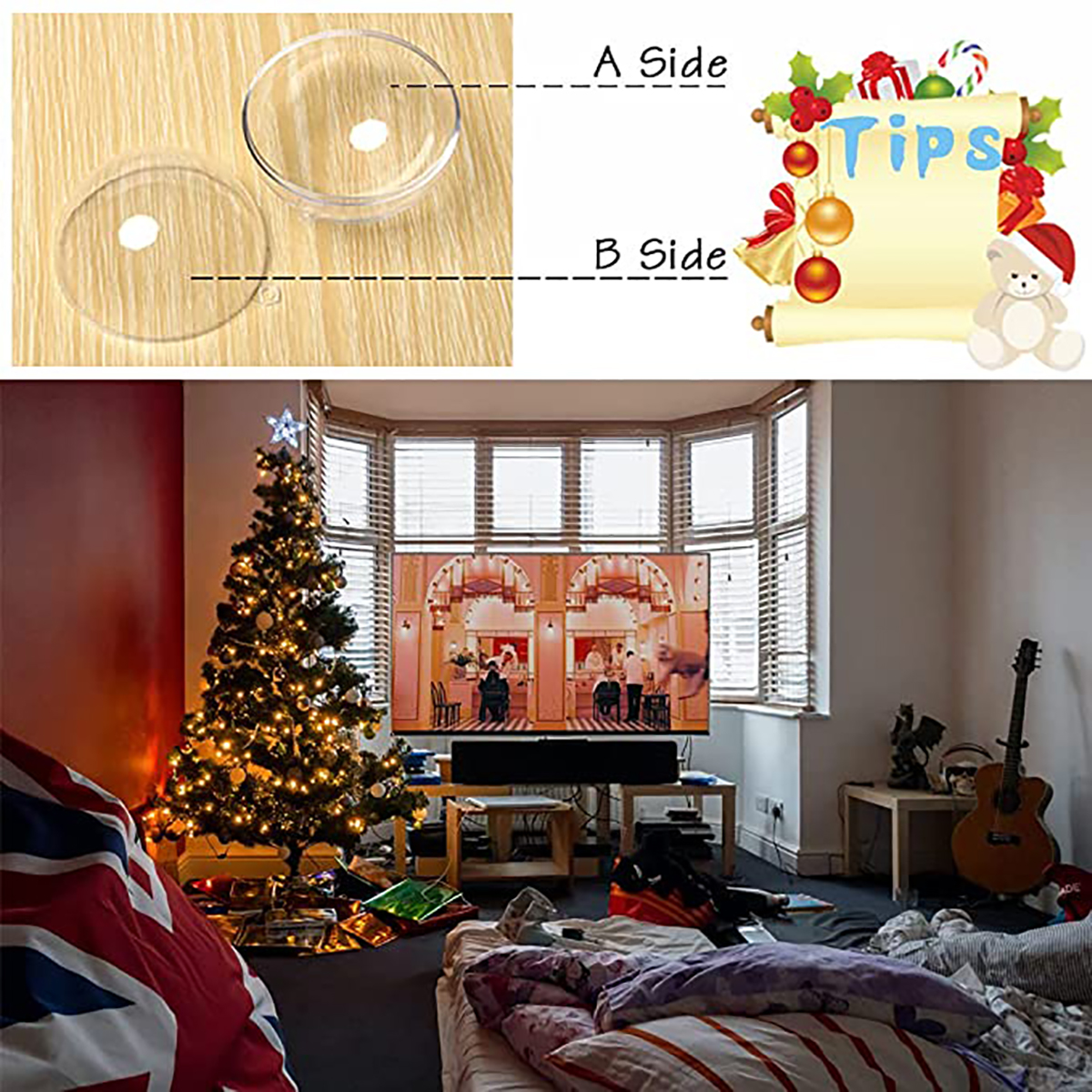 Clear Ornament Ball Christmas Tree Decoration 2