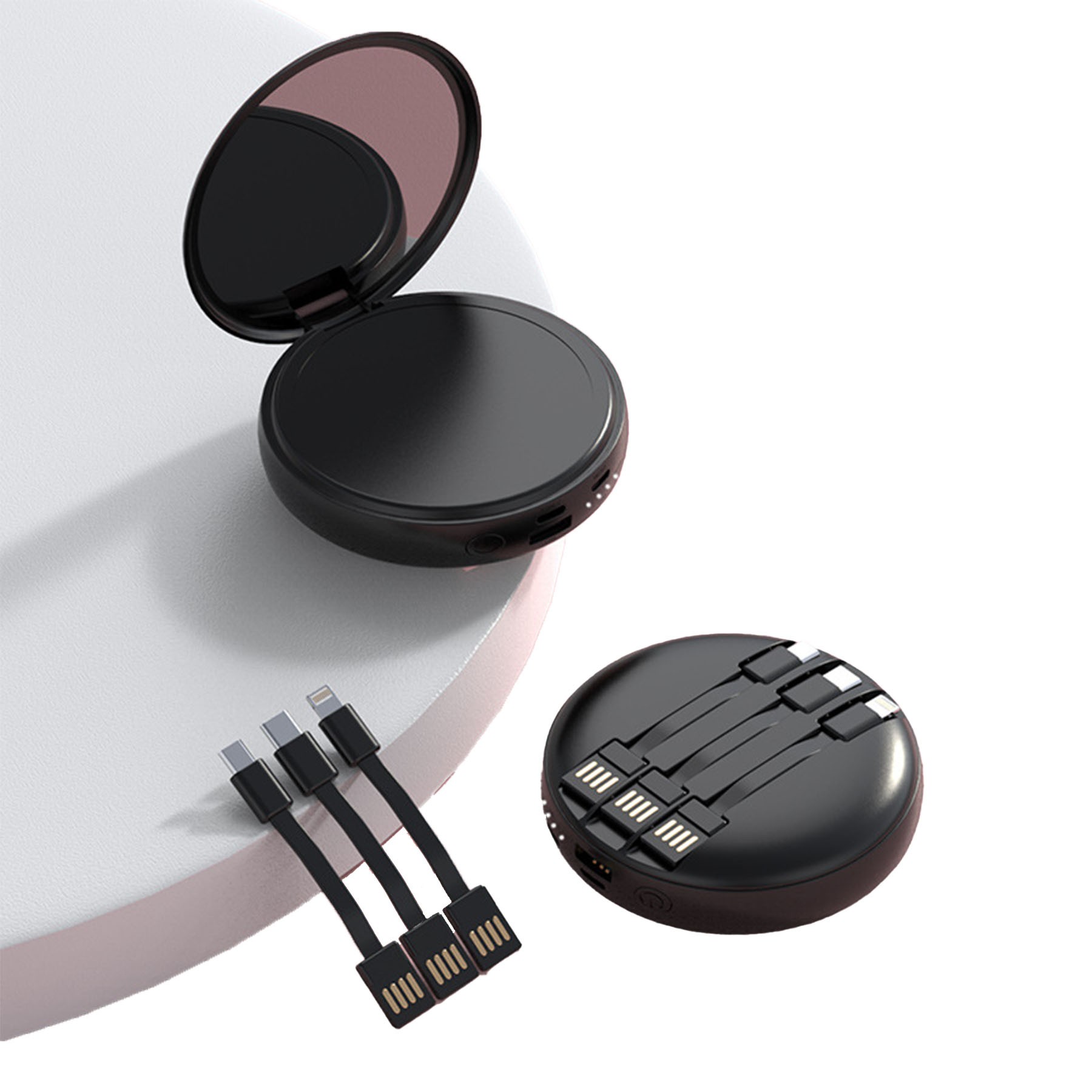 20000mAh LED Makeup Mirror Power Bank 2