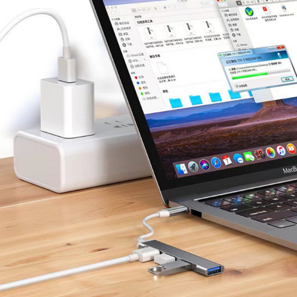 Tech Deck 4 Port USB Hub 10