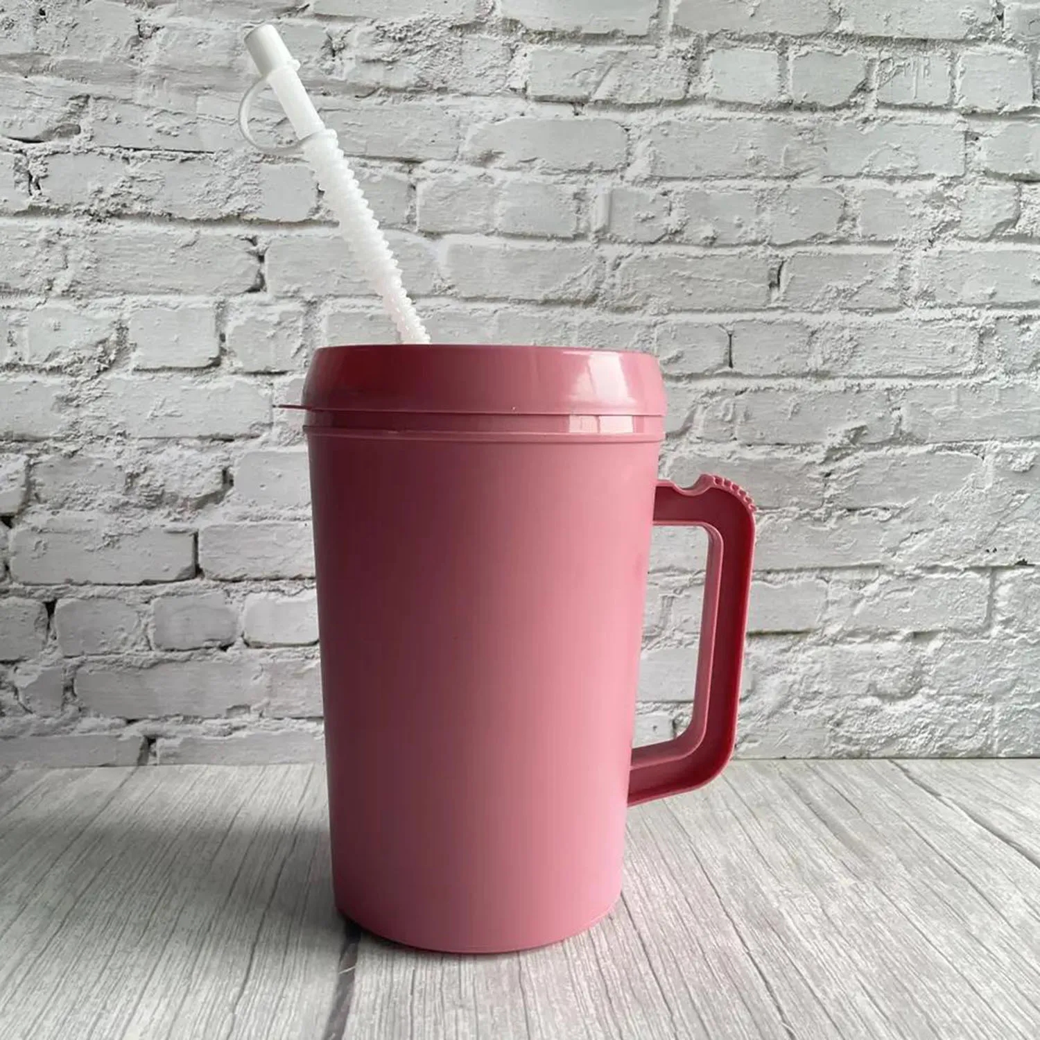 34Oz Double Wall Insulated Plus Straw Mug 1