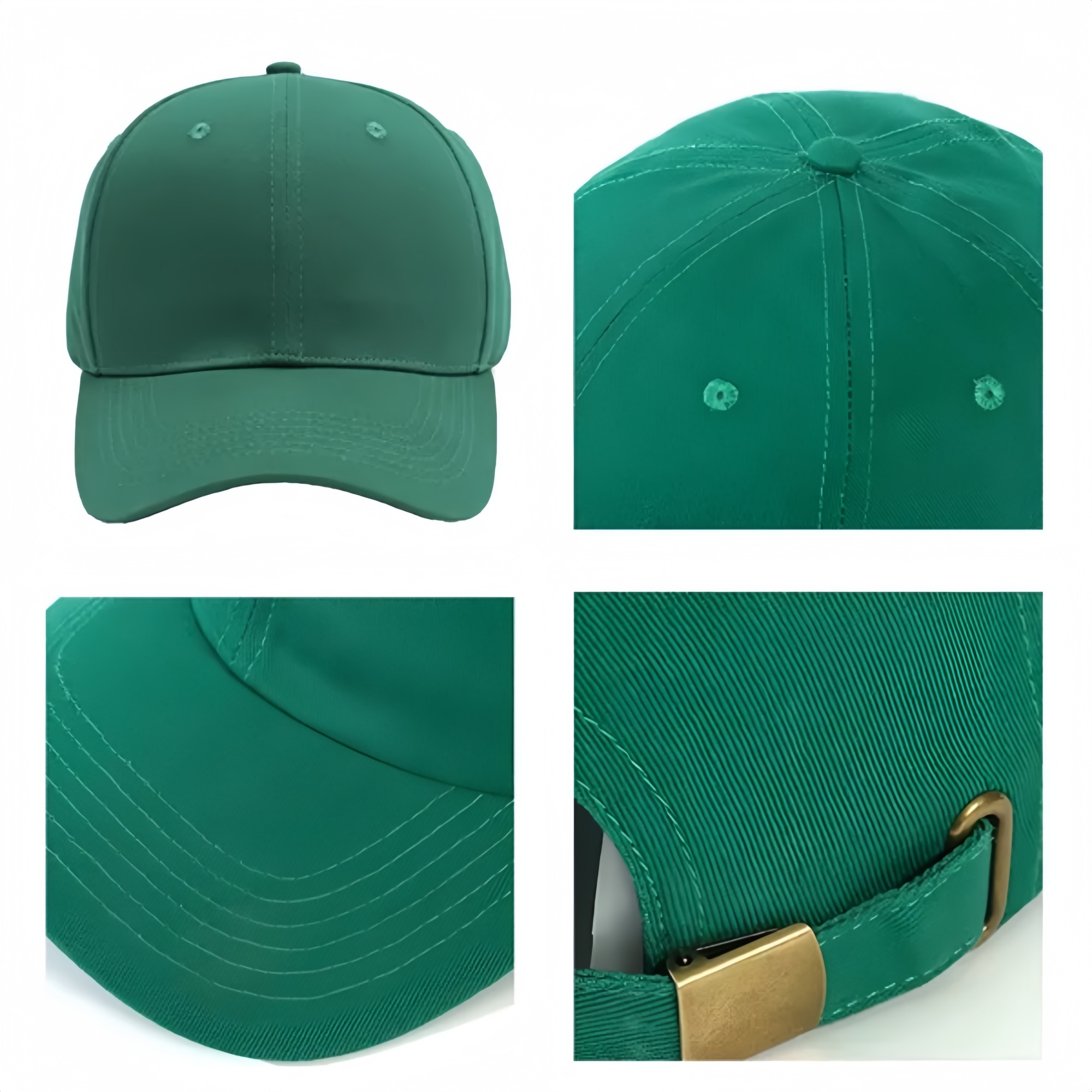 6 Panel 100% Cotton Baseball Cap 3
