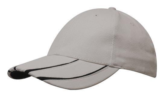 Brushed Heavy Cotton with Laminated Two-Tone Peak 3