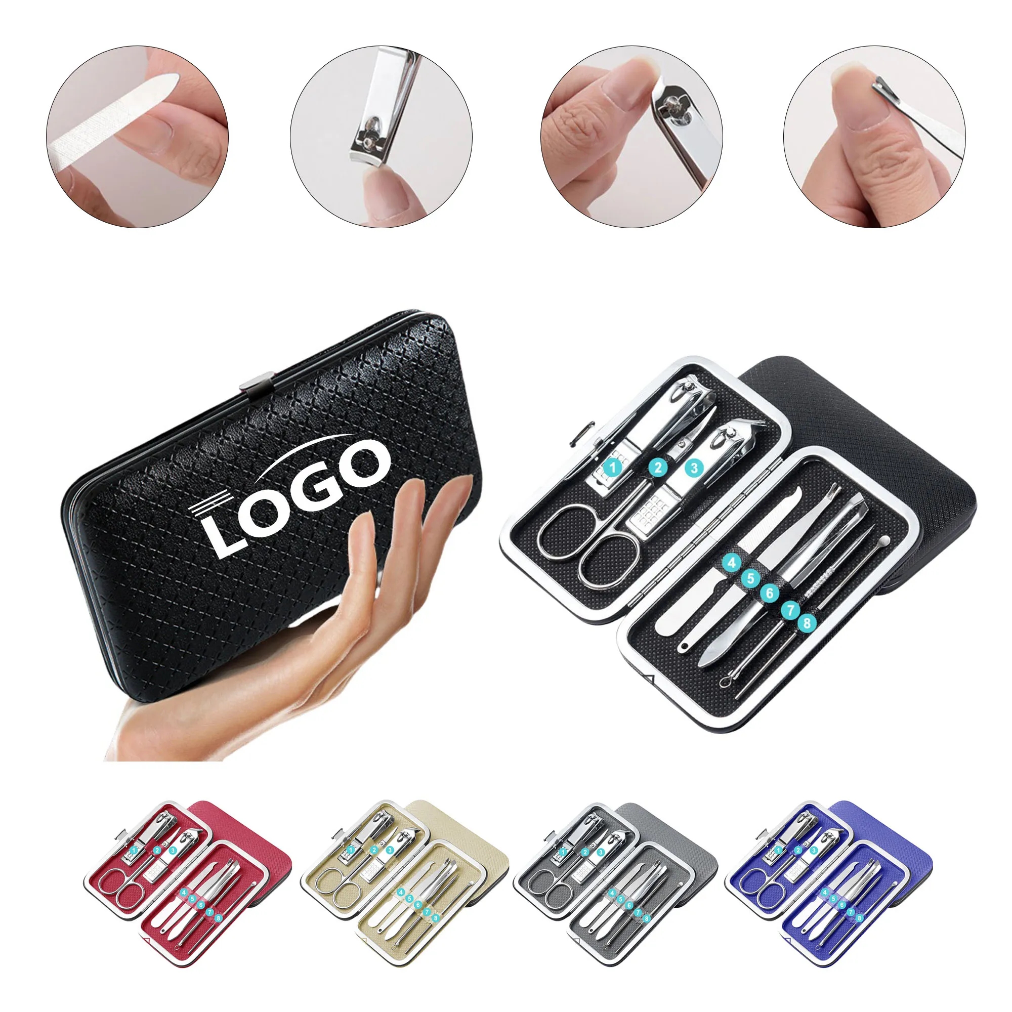 8 PCS Nail Trimming Tool Set 1
