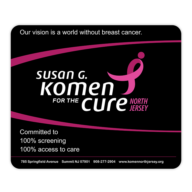 Mouse Carpet Antimicrobial Fabric Mouse Pad (8"x9.5"x1/8")