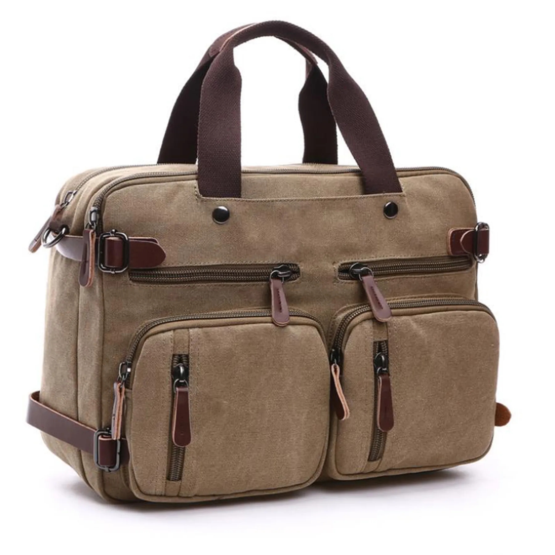Canvas Wearable Duffel bag 7
