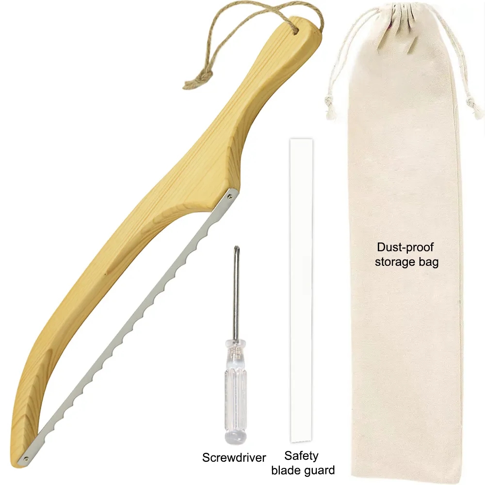 Wooden Bow Sourdough Bread Knife 5