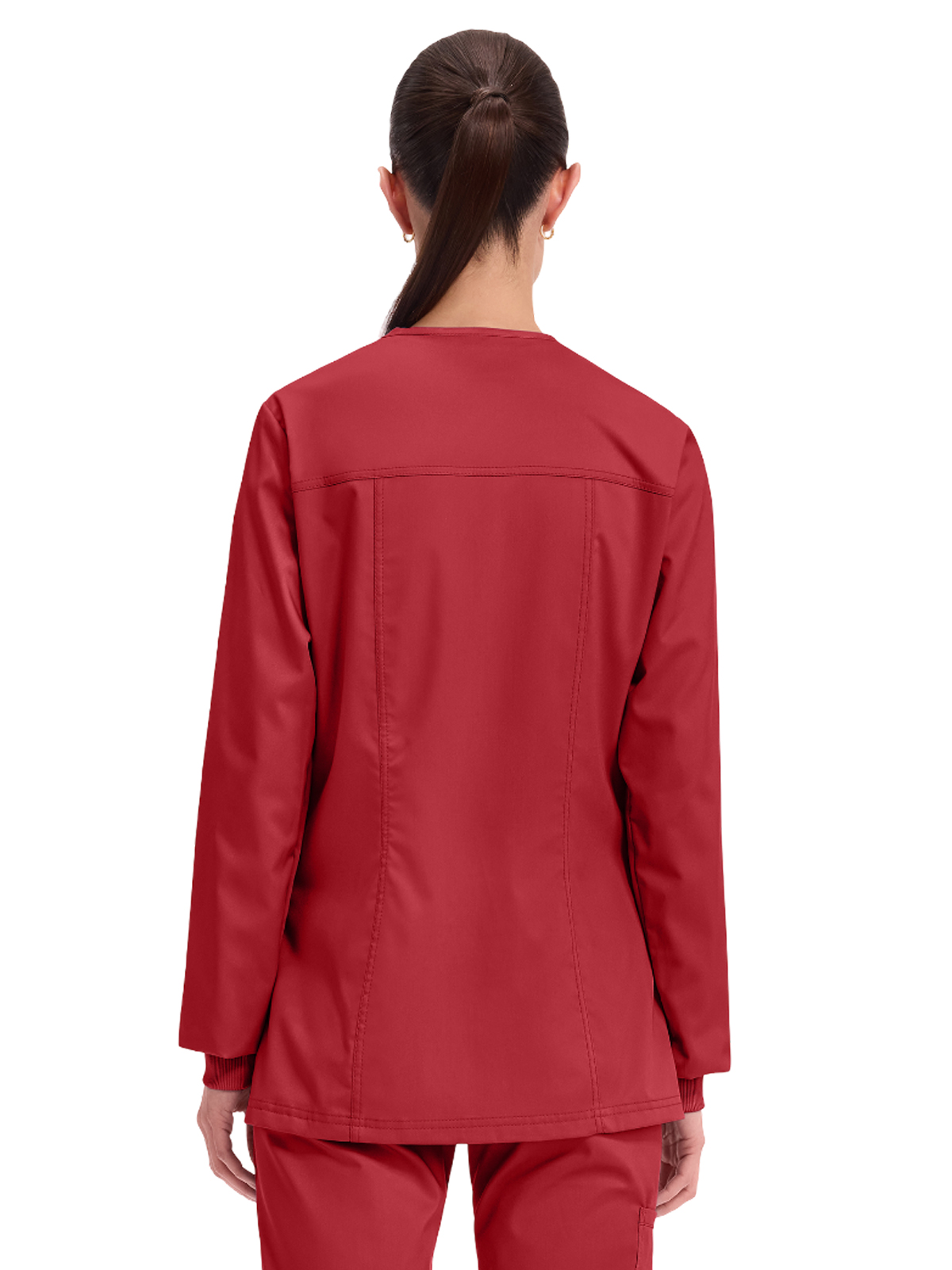 Cherokee - Workwear Revolution - Women's 3-Pocket Snap Front Jacket 28