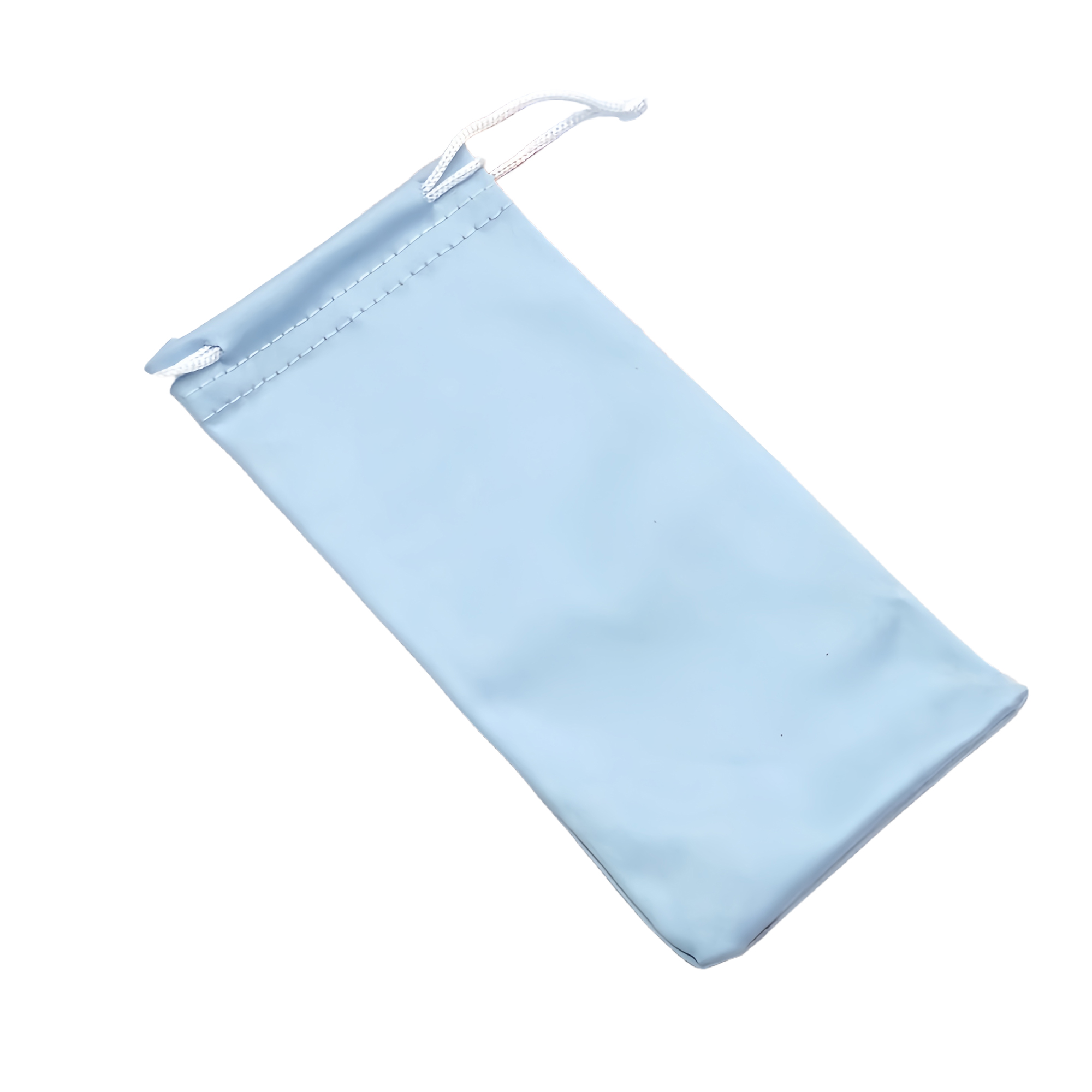 Ultra Fine Fiber Eyeglass Pouch Drawstring Bag Flannel Glasses Case Portable Reusable 7