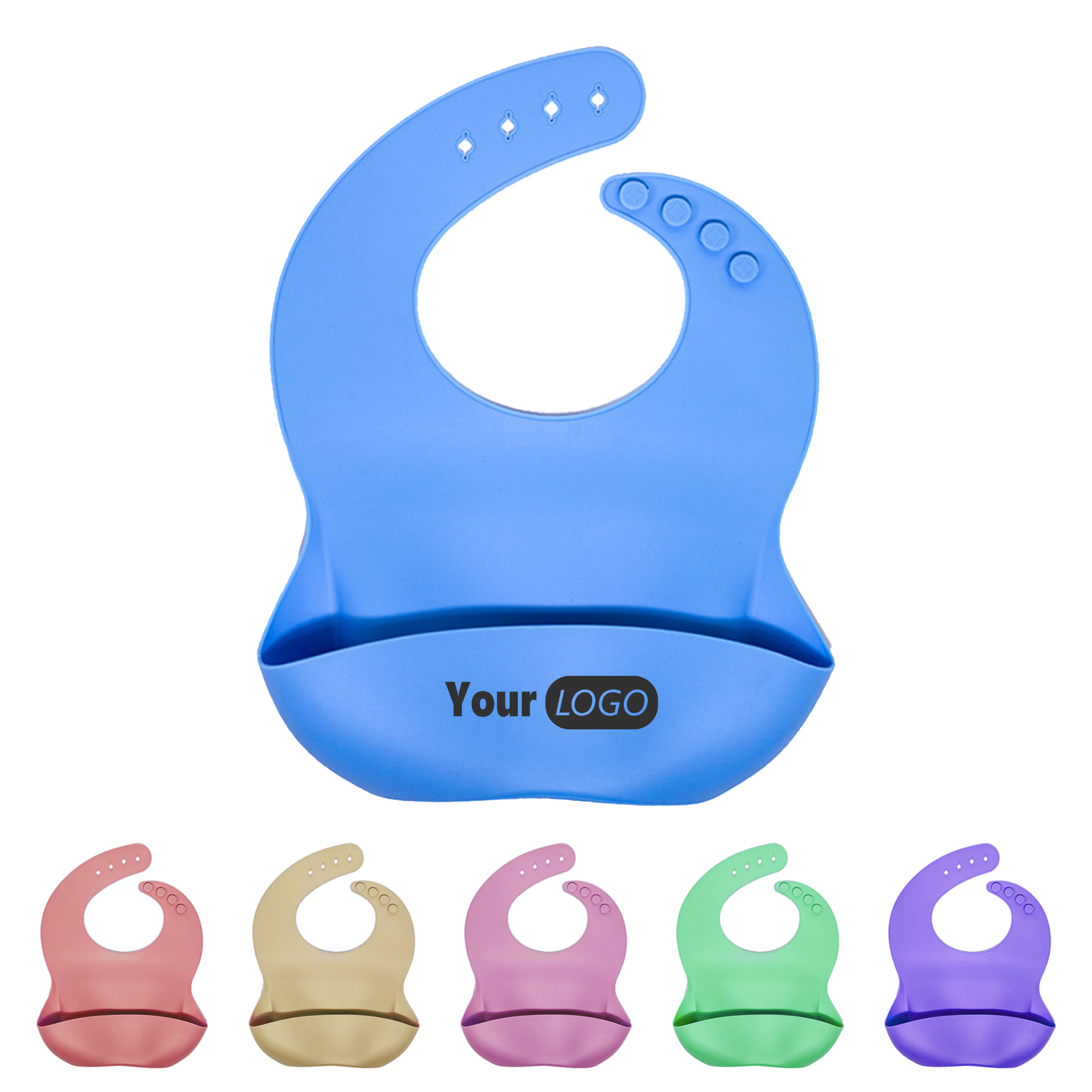 Silicone Adjustable Baby Bib ?C Mess-Free Mealtime 2