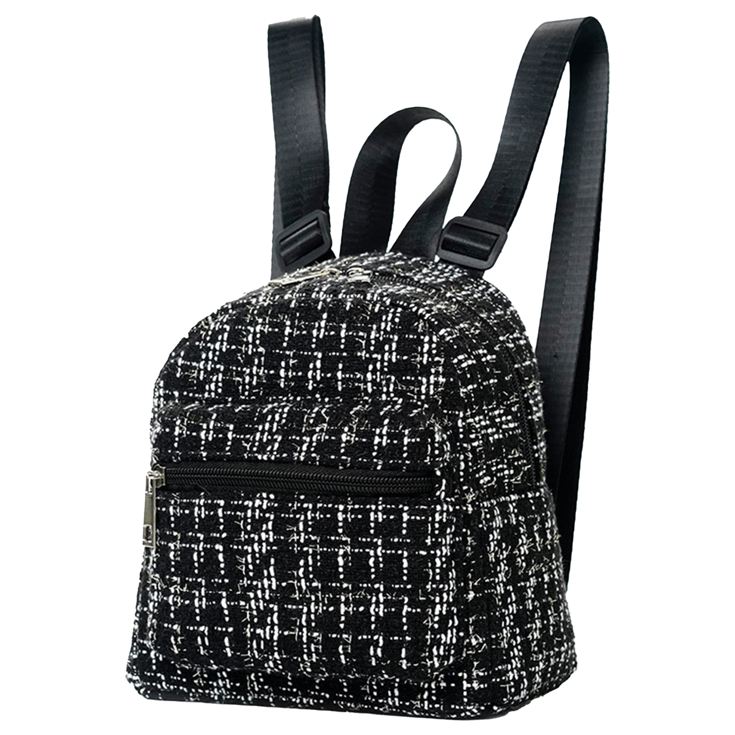 Jute Double Zipper Personalized Backpack 16