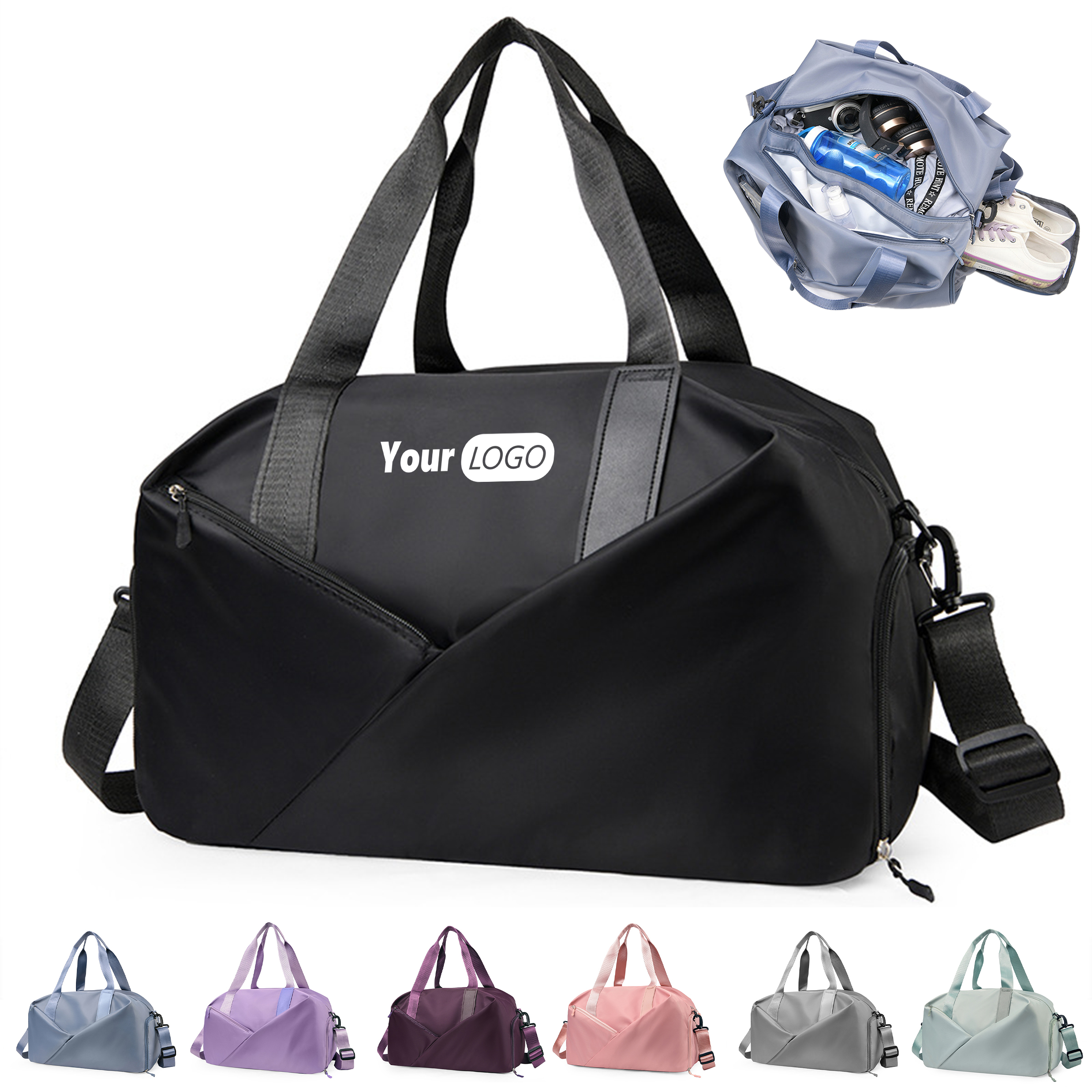 Oxford Dry And Wet Separation Large Capacity Fitness Bag 4