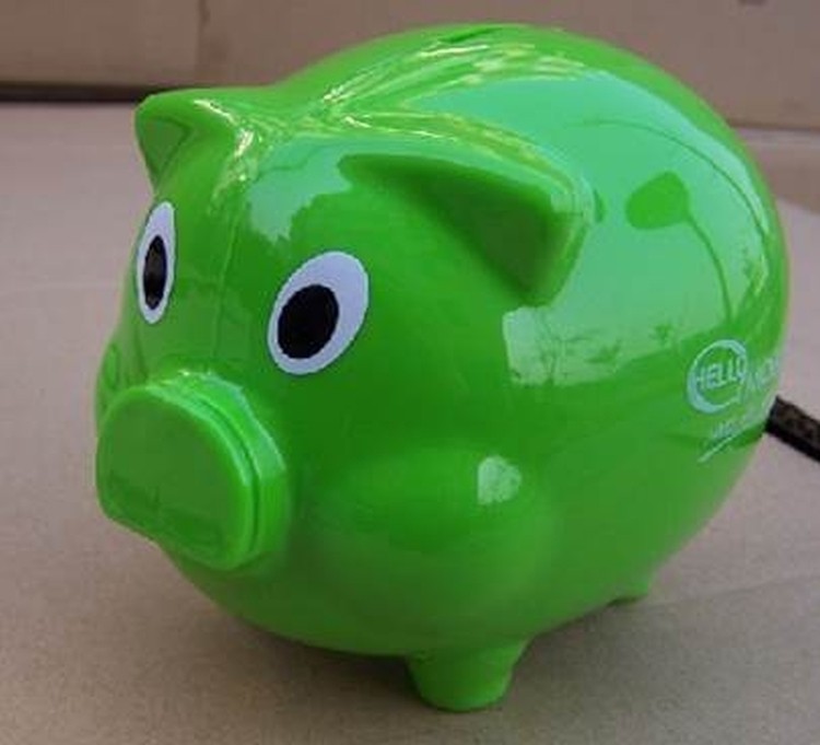Promotional Kids Children Toy Pig Shape Money Box, Coin Box, Coin Bank 2