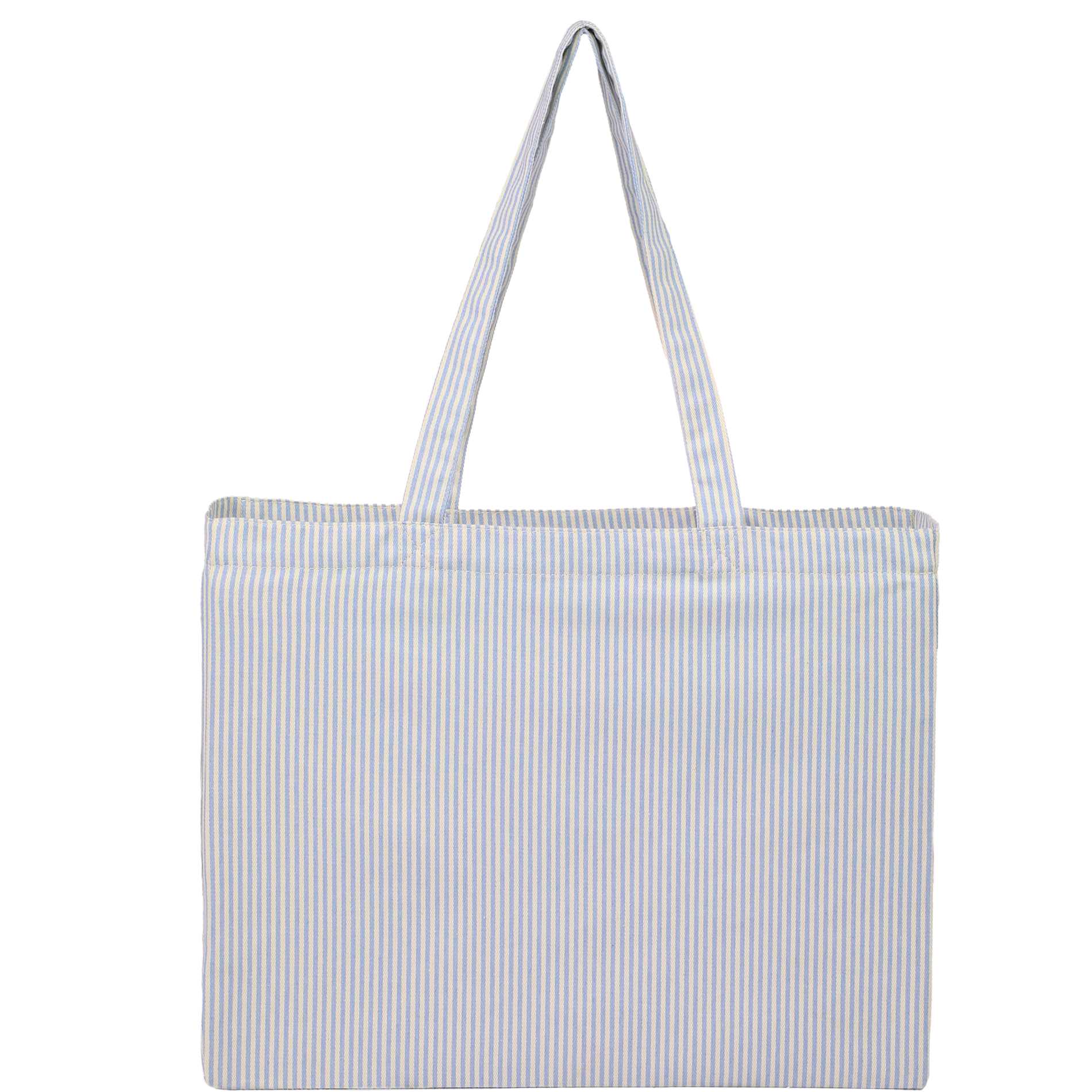 Striped Pacific Recycled Cotton Shopper Tote 38