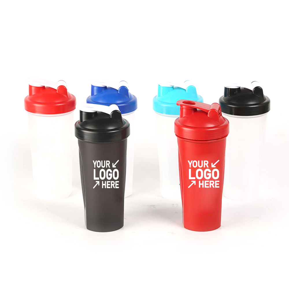 Sports Bottle w/ Custom Logo & Snap Lid Drinks Shaker 4