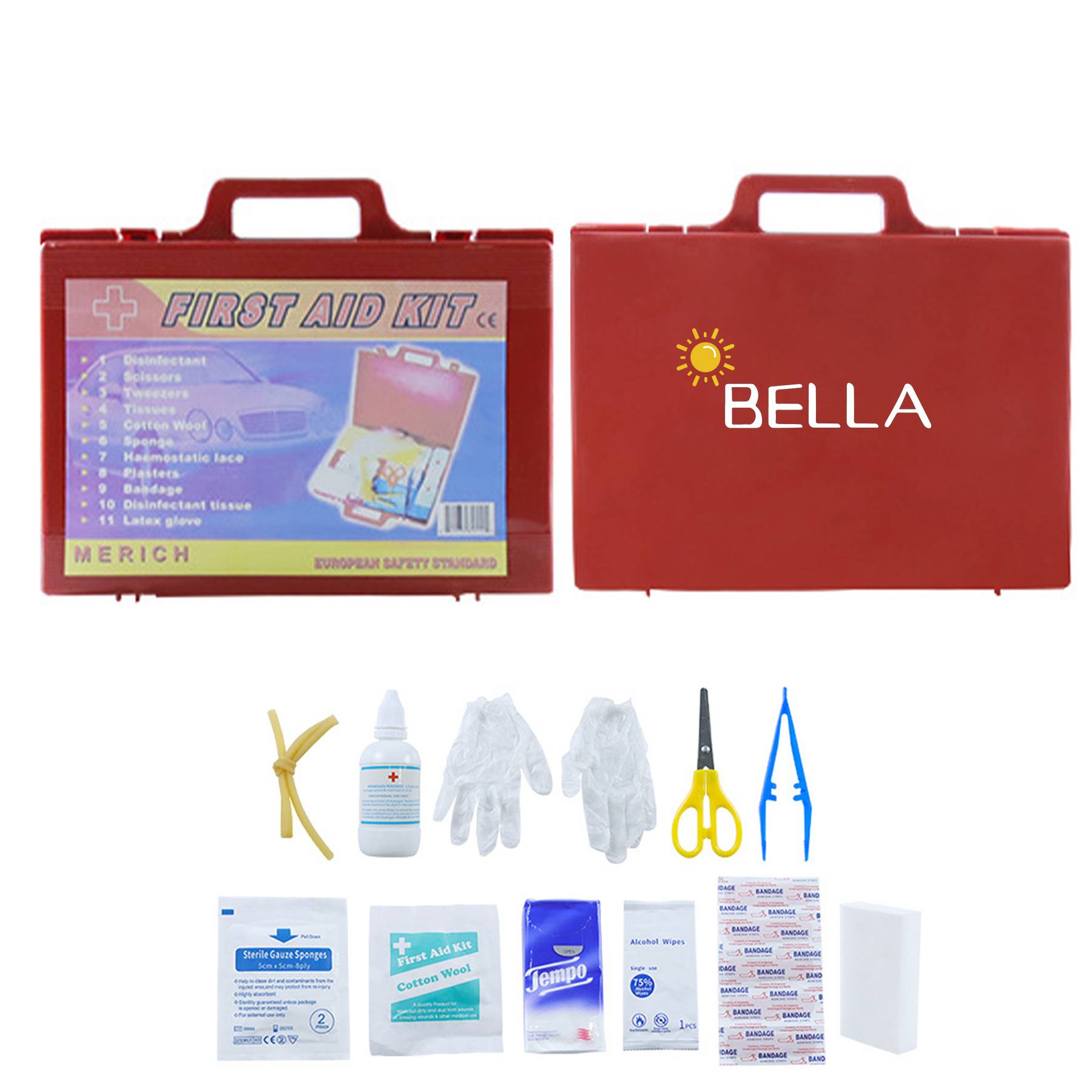 Portable Emergency First Aid Kit 1