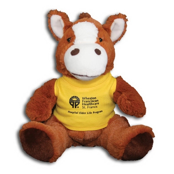 9" Plush Buddies Sitting Horse