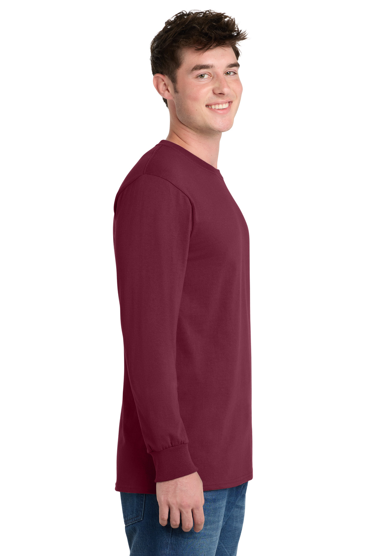 Port & Co Tall Long Sleeve Essential Tee. PC61LST 94