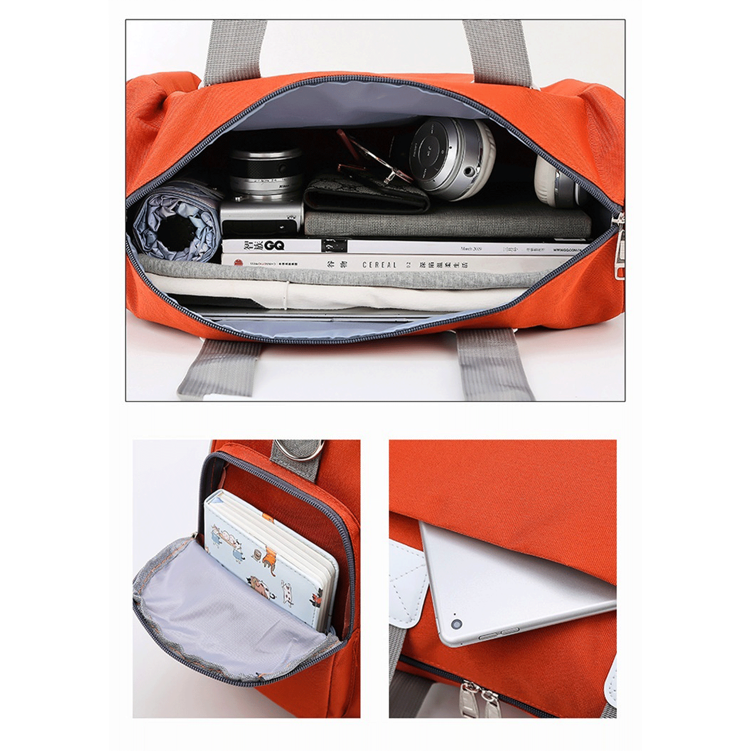 Oxford cloth gym meal travel work Sports Duffel Bag 12