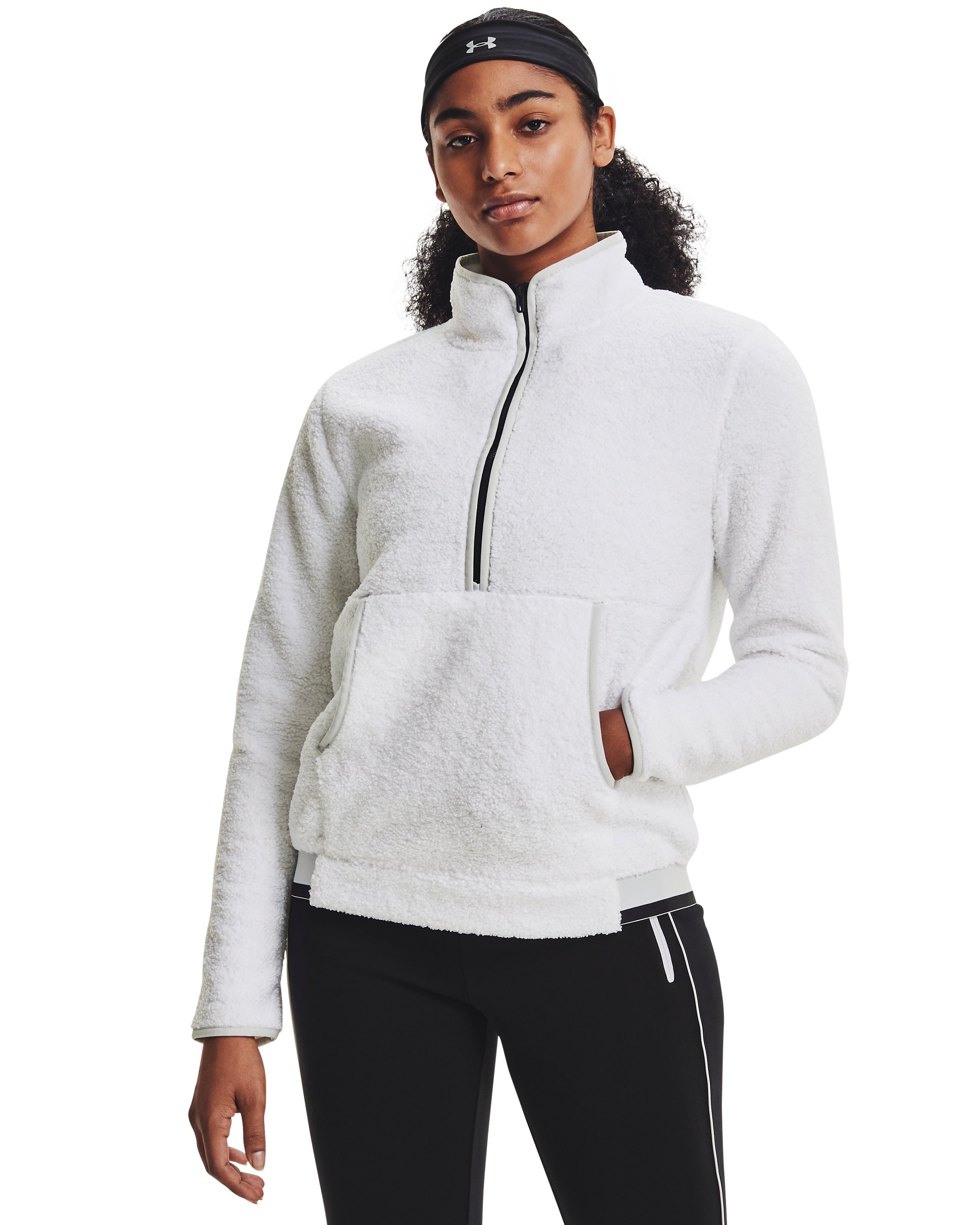 Women's UA Pile  Zip  2