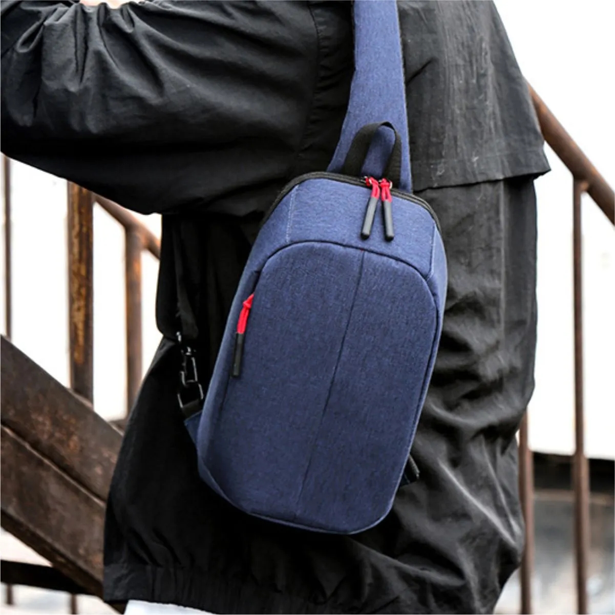 Waterproof Adjustable Crossbody Travel Sling Bag 3