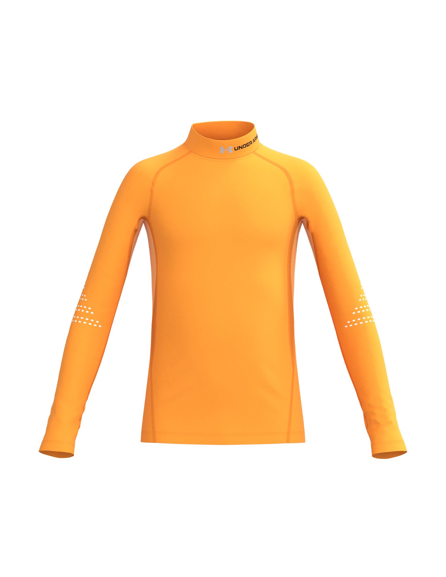 Boys' ColdGear Armour Mock Long Sleeve 4