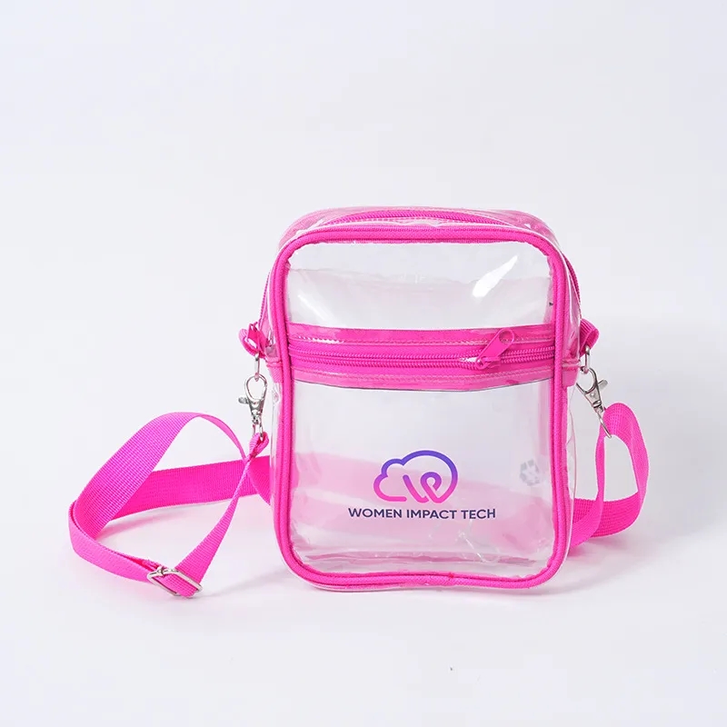 Clear PVC Transparent Crossbody Bag 11