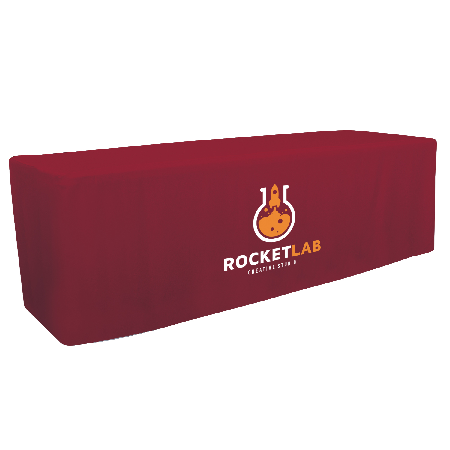 8' Fitted Table Throw (Full-Color Front Only) 2