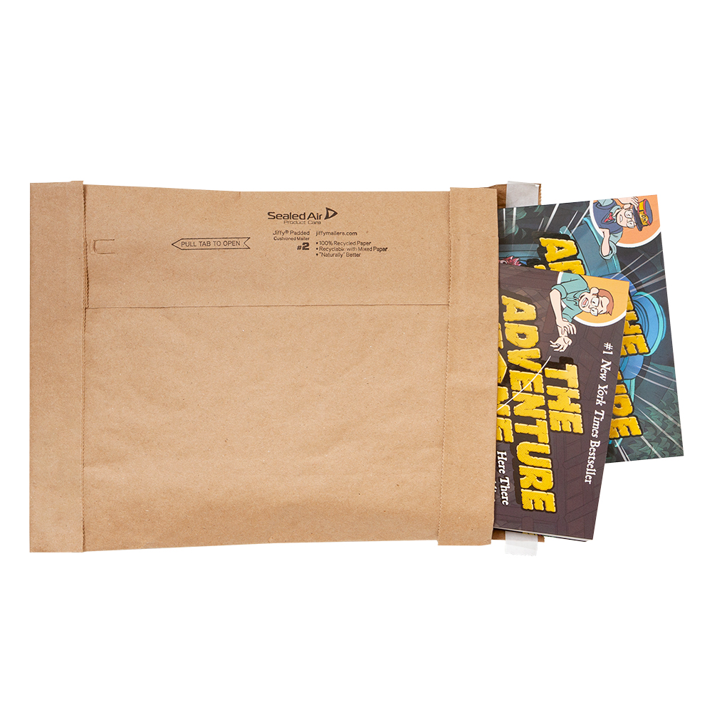 Natural Kraft Padded Mailer - 100% Recyclable, Biodegradable 3