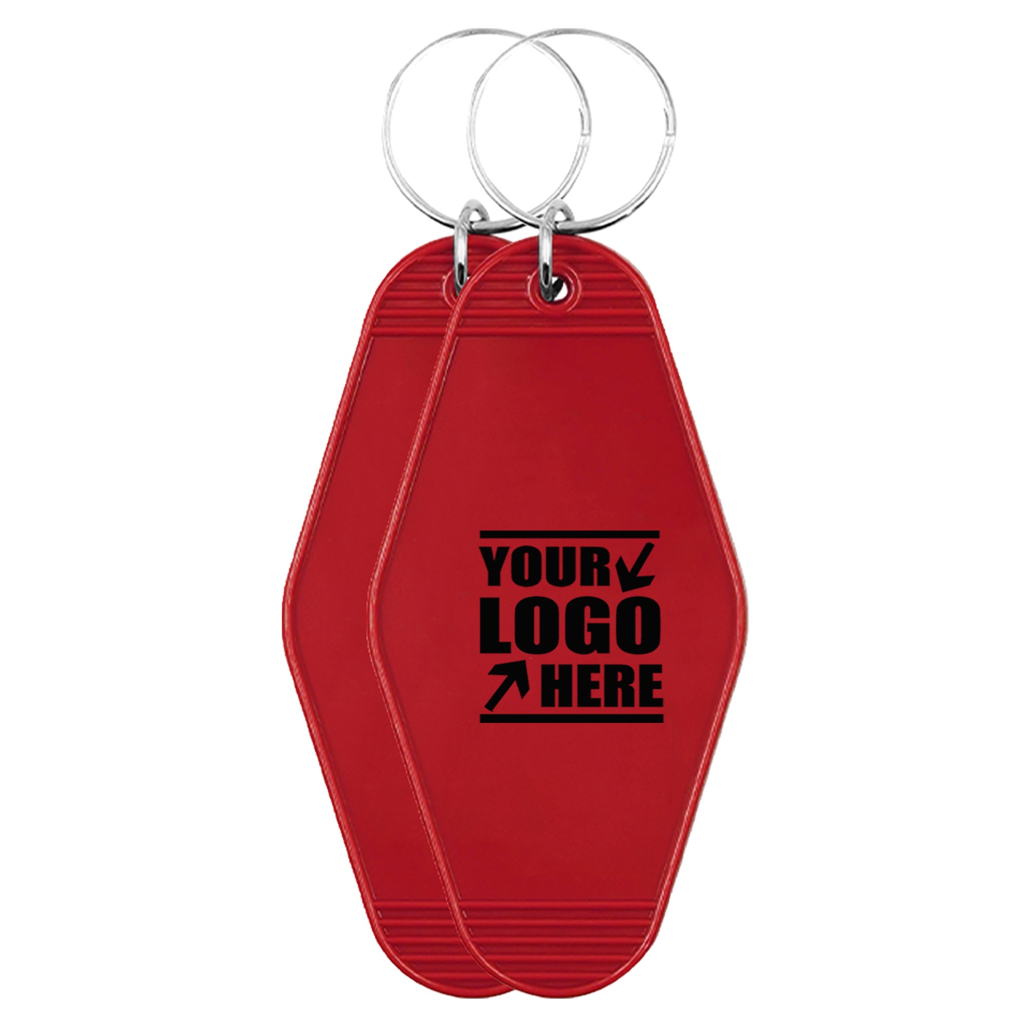 Diamond Tag Hotel Keychain 2