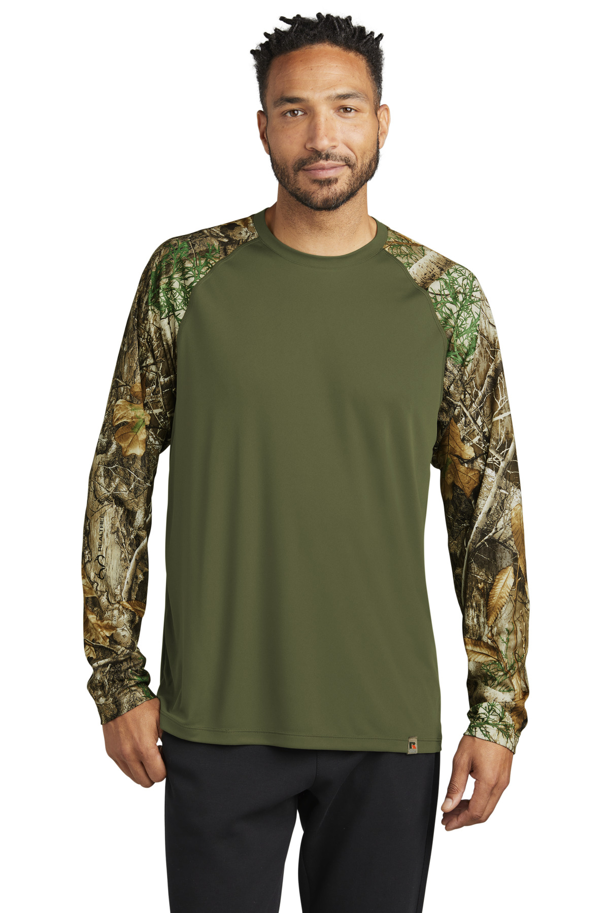 Russell Outdoors Realtree Colorblock Performance Long Sleeve Tee RU151LS 21