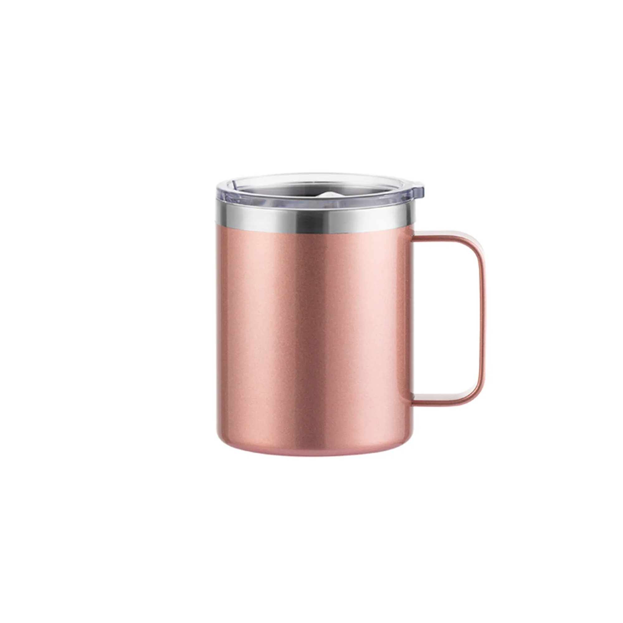 12oz Stainless Steel Insulated Coffee Mug with Handle 17