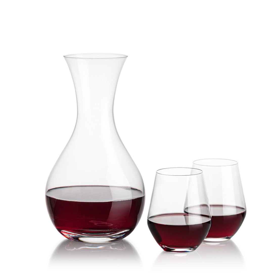 Adelita Carafe & Reina Stemless Wine 4