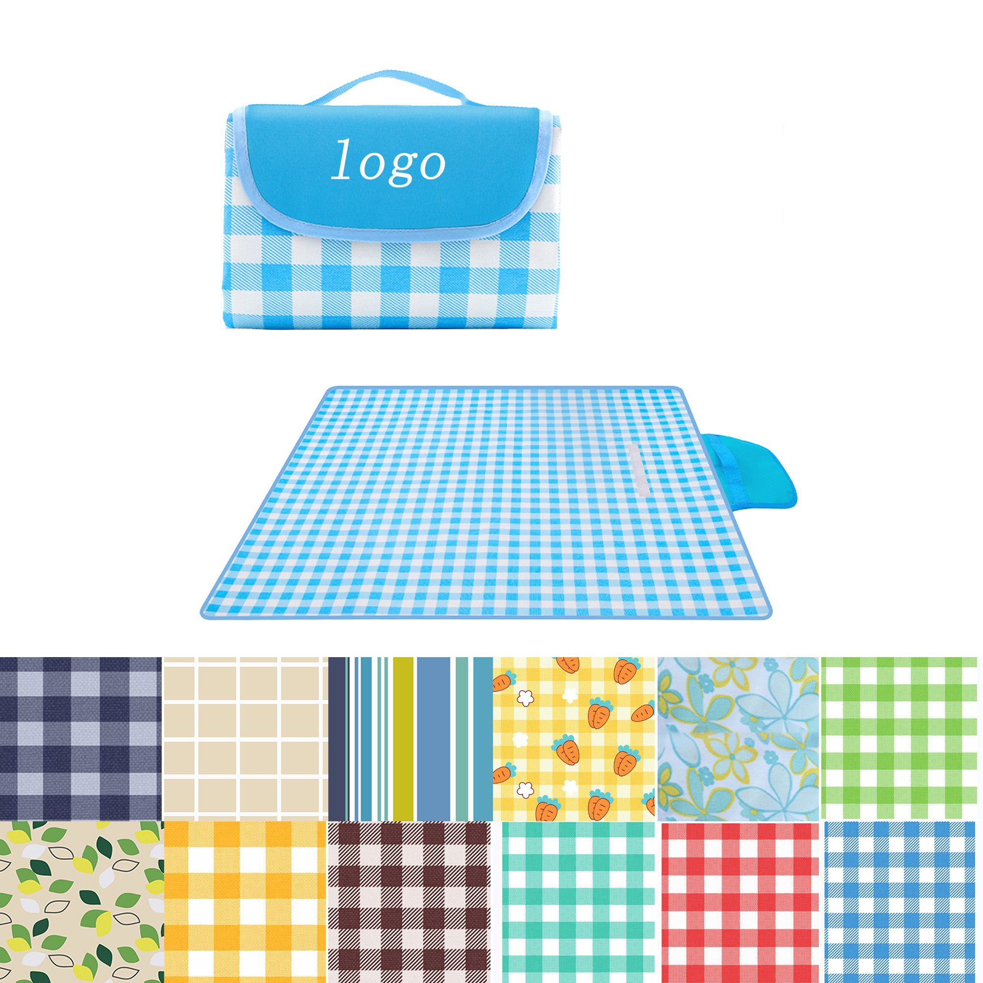 Outdoor Picnic Camping Oxford Cloth Tablecloth 2