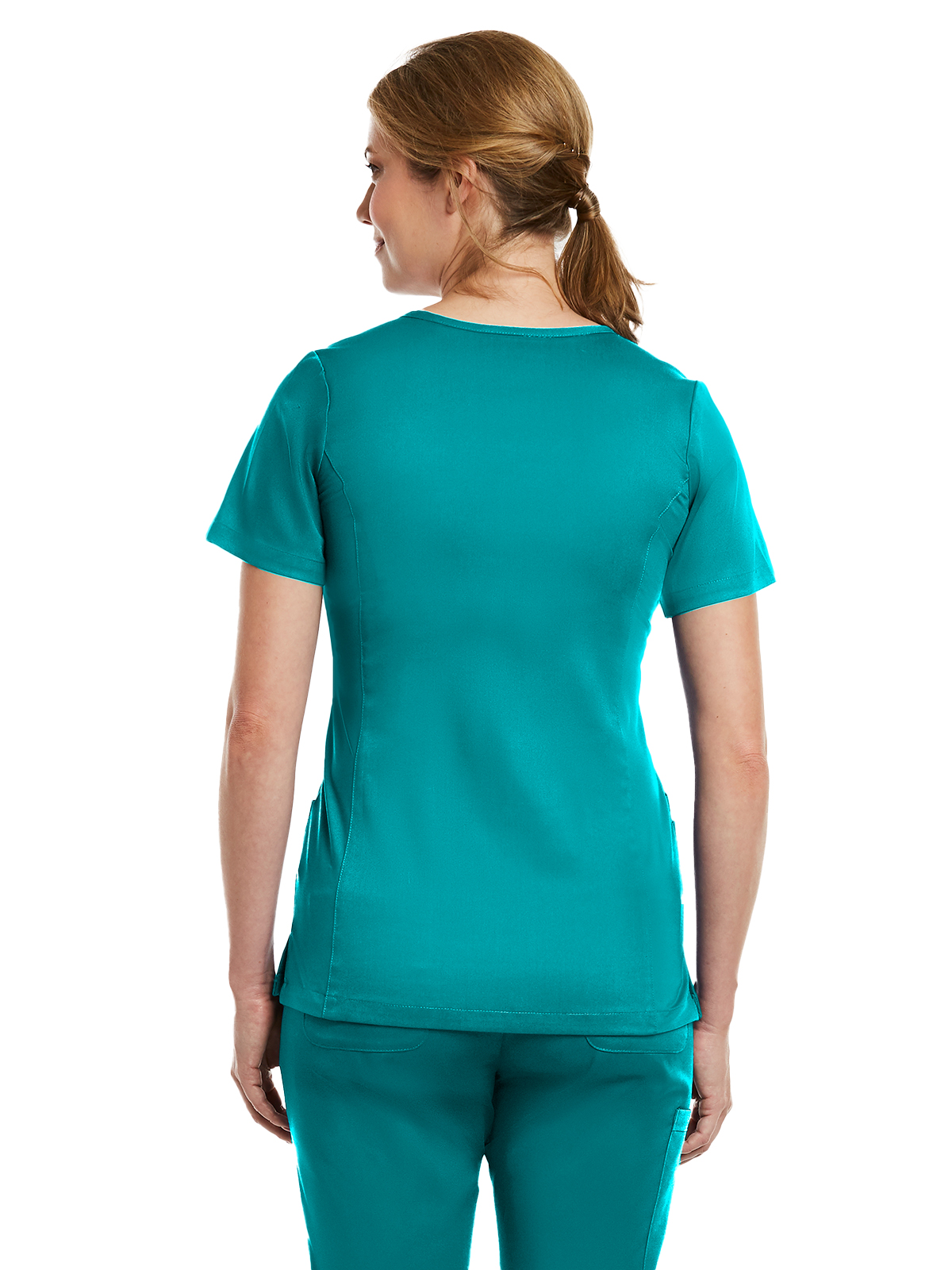 Maevn - Matrix - Women's Three-Pocket Curved Mock Wrap Top 24