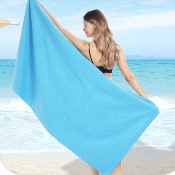 Microfiber Double-Sided Velvet Beach Towel - 60" x 30" 3