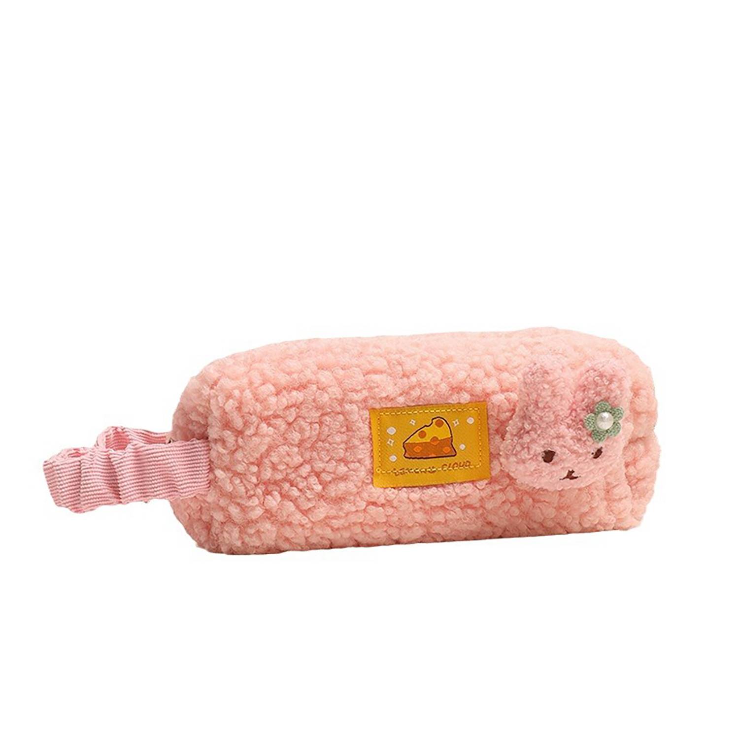 Cute Rabbit Plush Pencil Case 3