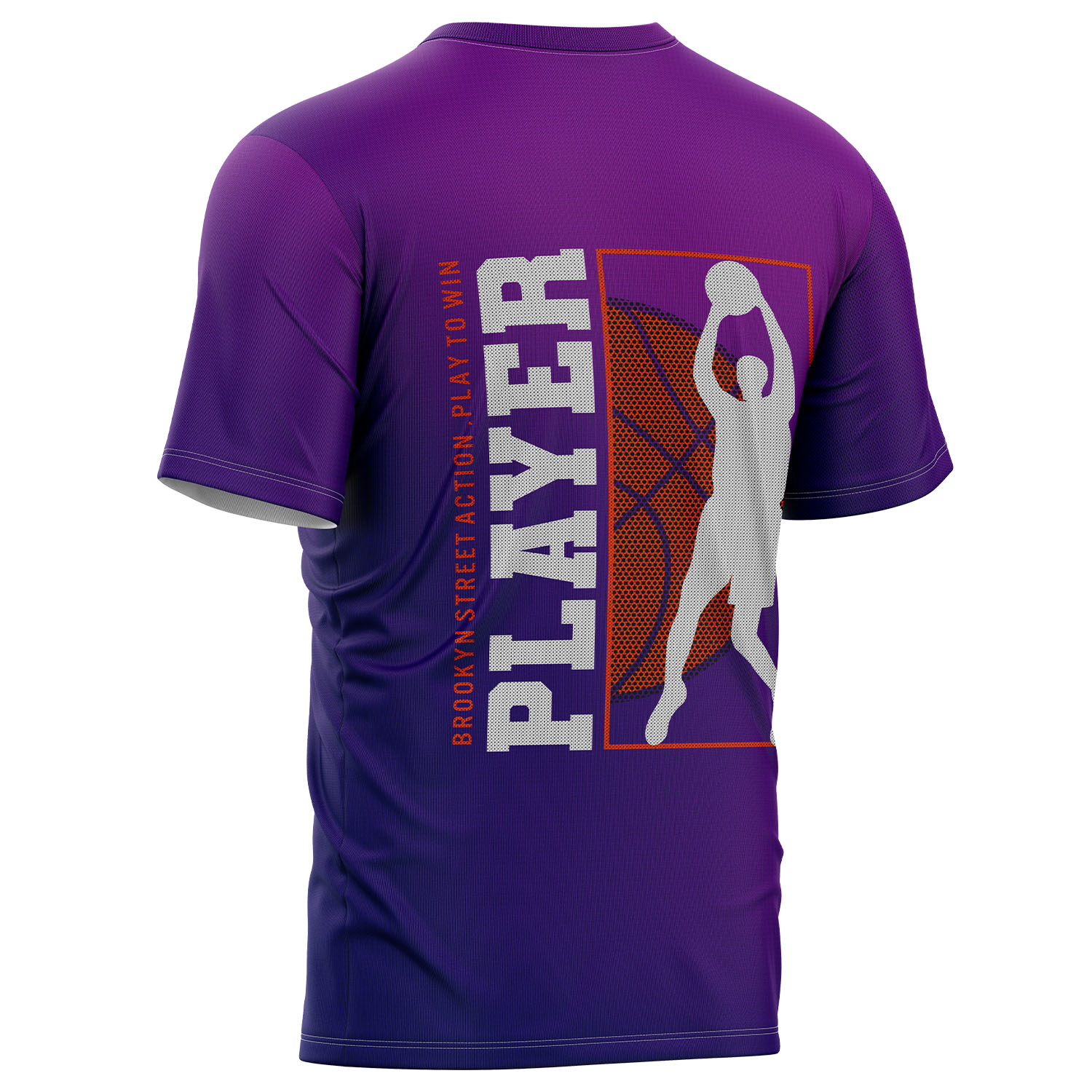 Unisex 150 GSM Short Hole Mesh Performance Sublimation Short Sleeve T-shirt 4