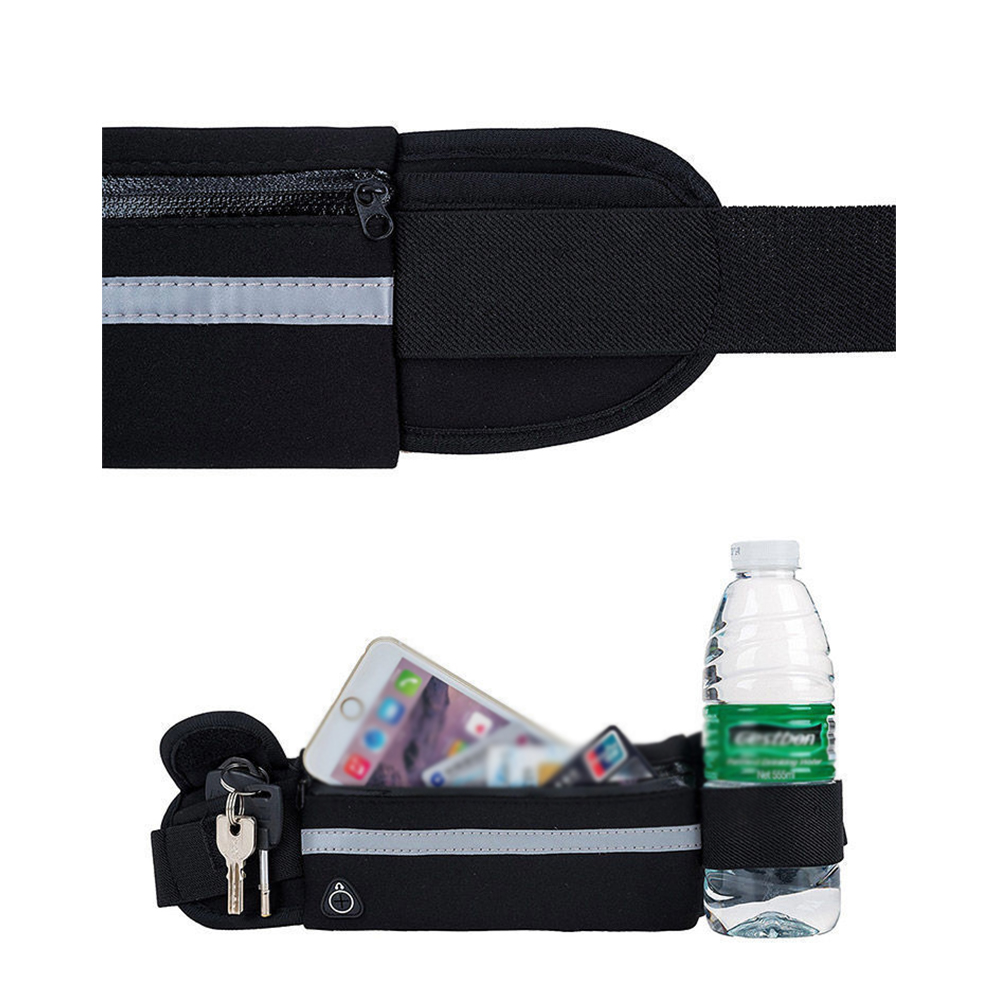 Multifunctional outdoor sports fanny pack waist bag with water bottle pocket 6