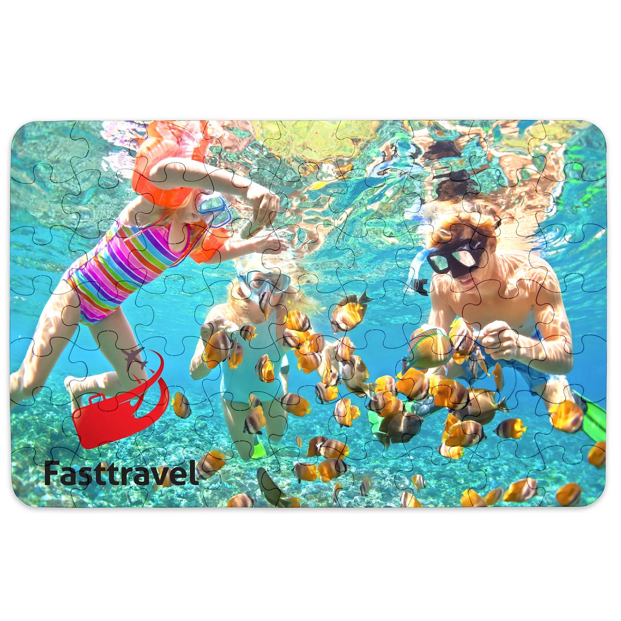 63-Piece Custom Full-Color Jigsaw Puzzle 2