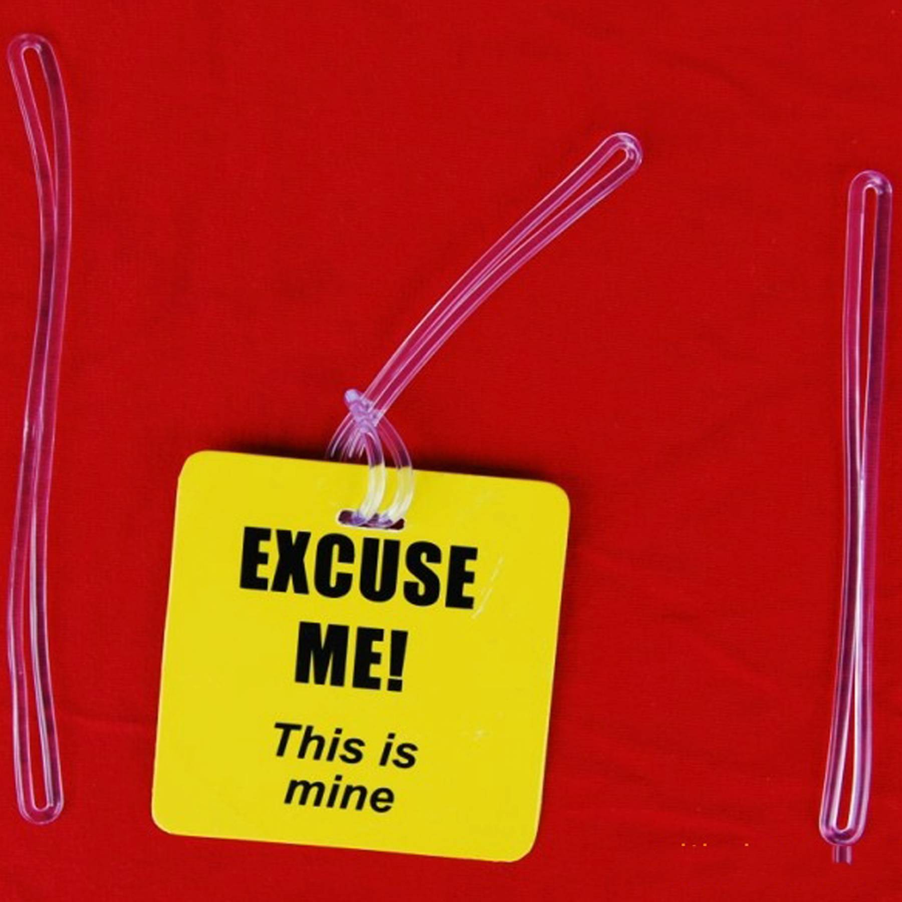 PVC Square Luggage Tag 4