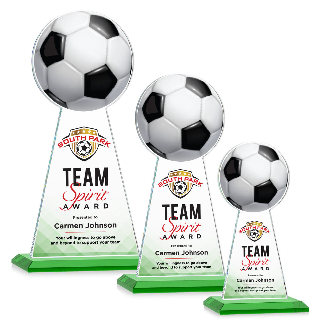 Edenwood Soccer VividPrint™ Award - Green