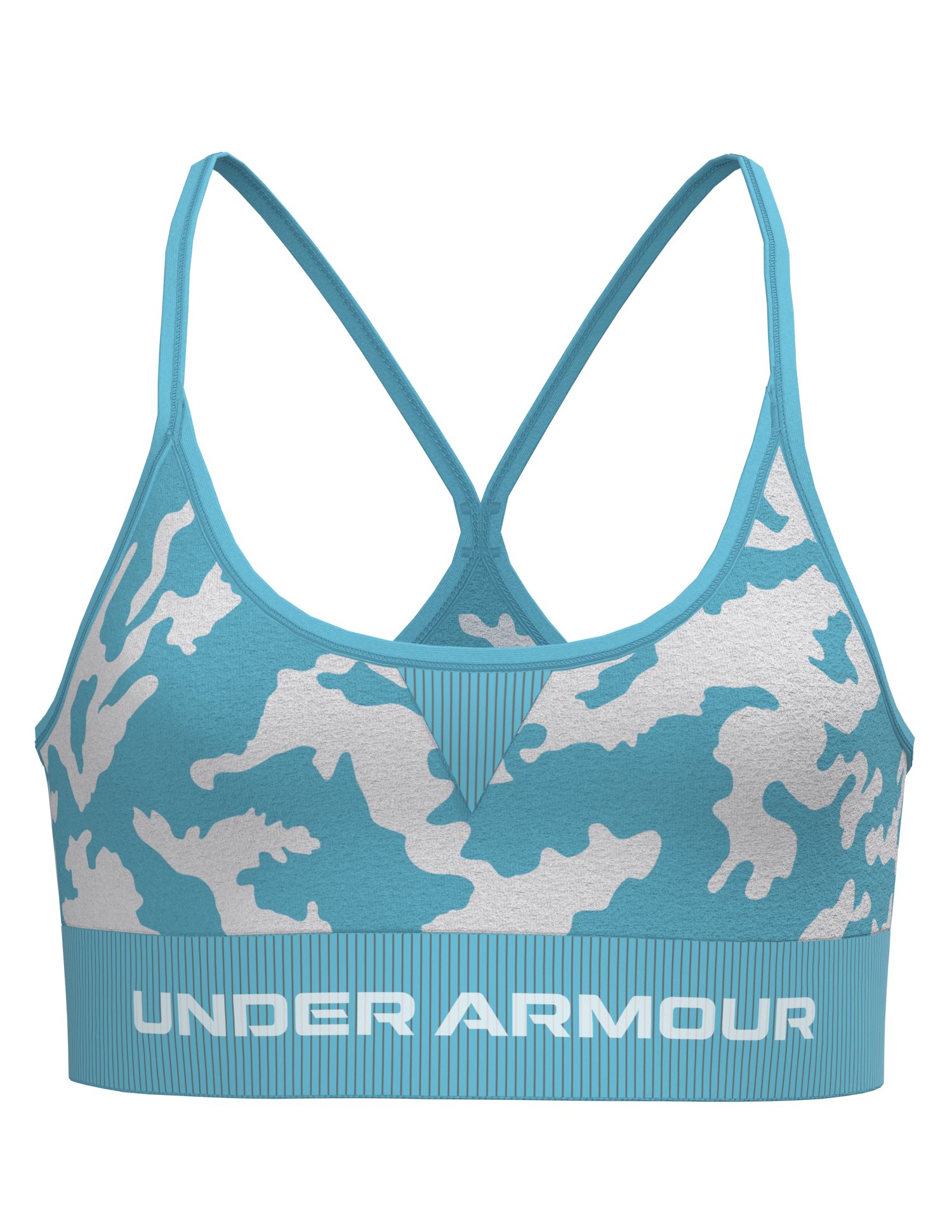 Girls' UA Seamless Longline Sports Bra 4