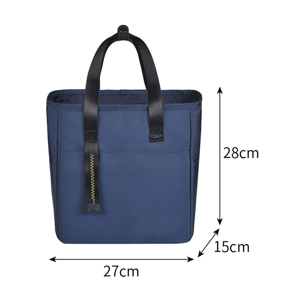 Nylon Portable Zipper Thermal Oxford Lunch Bags 3