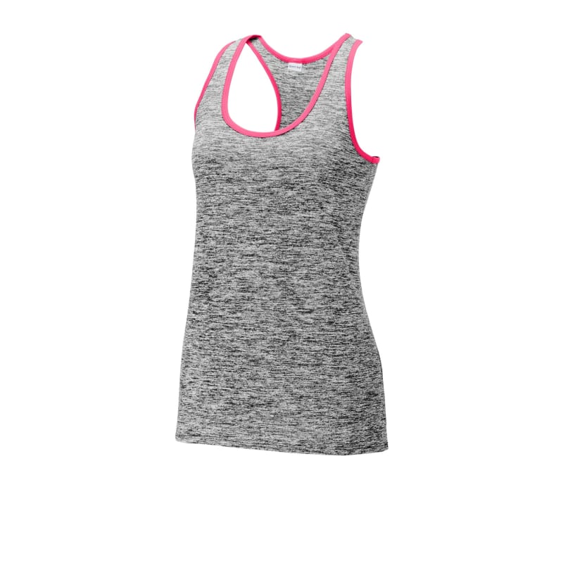 Sport-Tek Women's PosiCharge Electric Heather Racerback Tank. 5