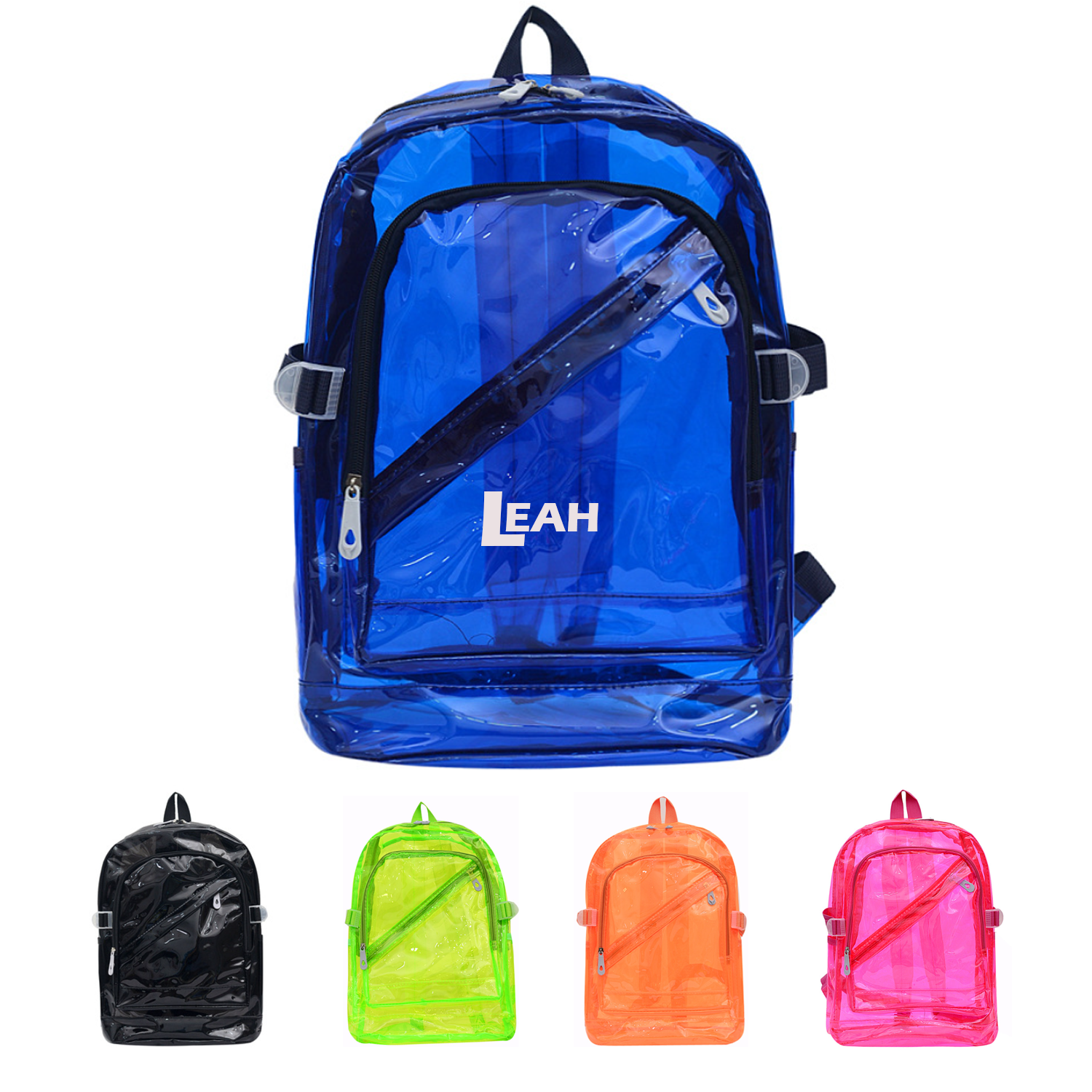 Clear Candy Color Backpack 2