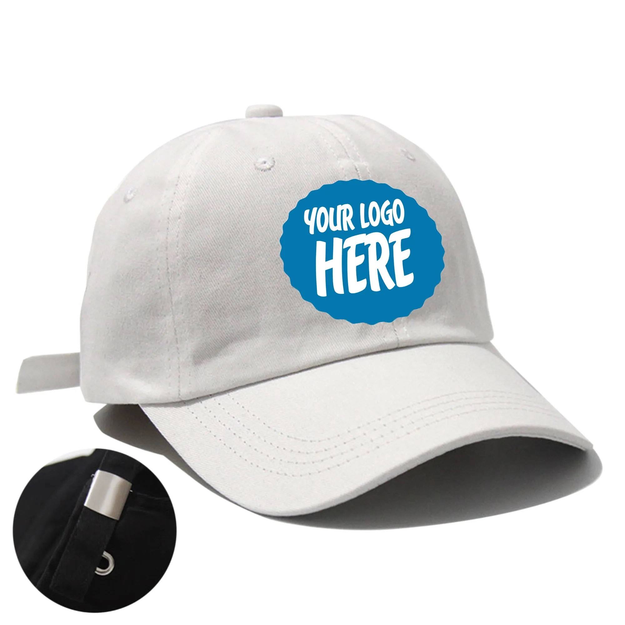 Classic 6 Panel Low Profile Cotton Twill Baseball Cap 4