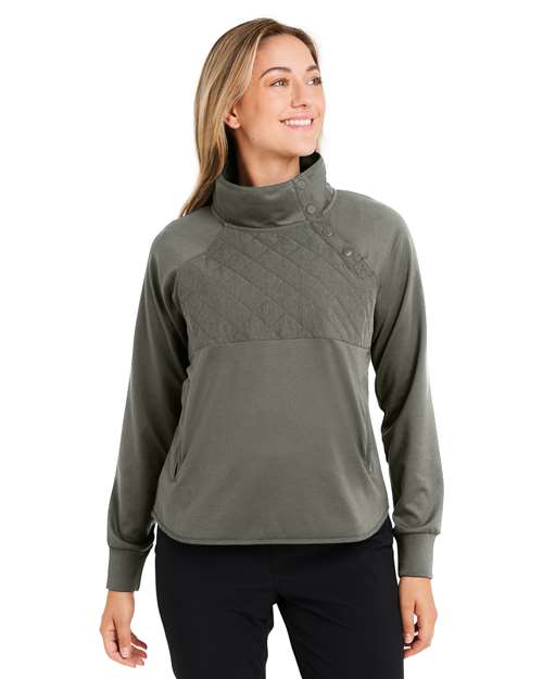Women's Ellis Snap Neck Pullover - SWE400L 23