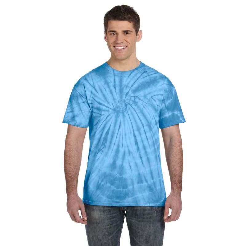 Tie-Dye Adult 5.4 Oz. 100% Cotton Spider T-Shirt 8