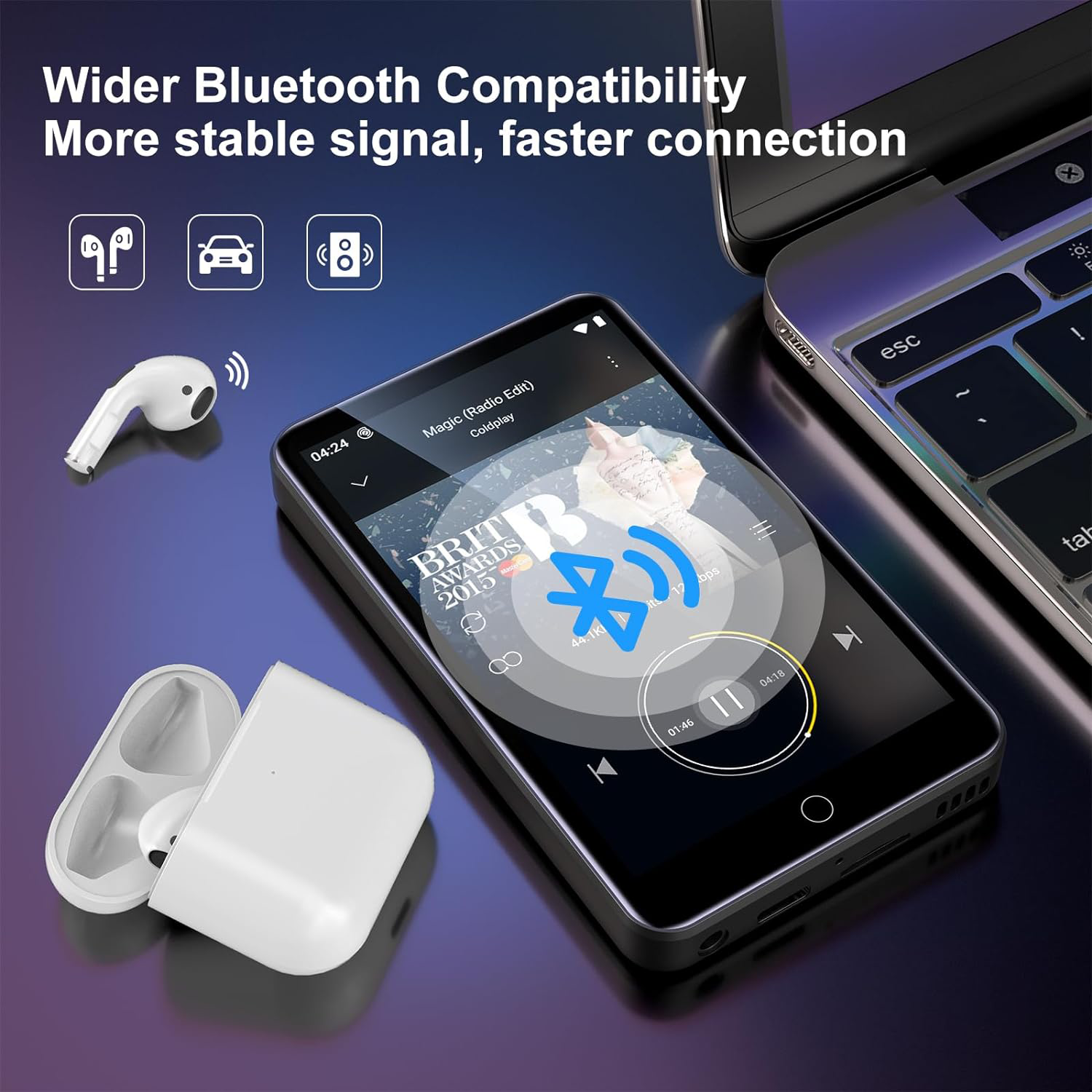 Touch Screen MP4 player 6