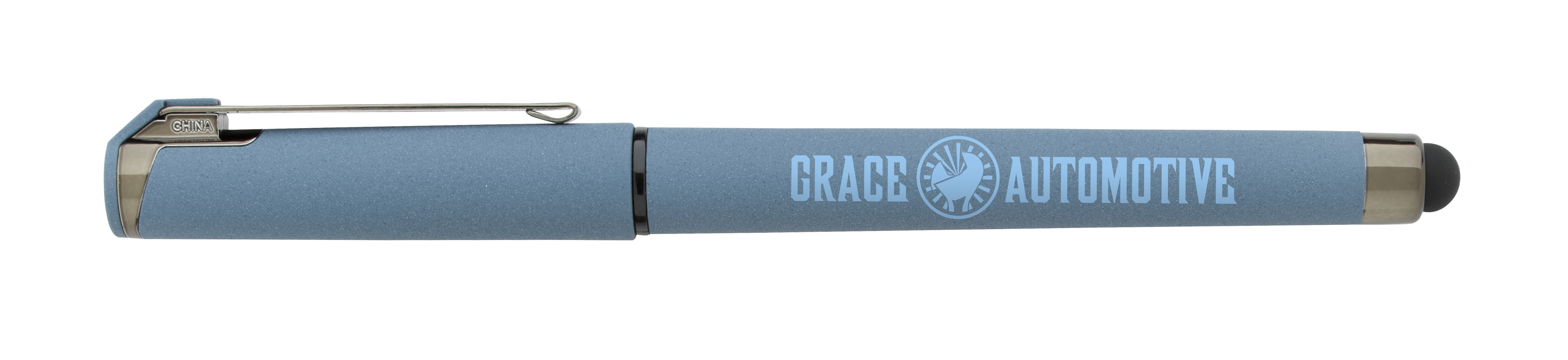 Good Value™ Cali Stylus Gunmetal Suede RABS Pen 91